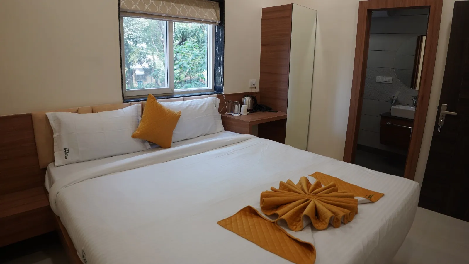 Guest room at ARK Hotels, Kokar Ranchi